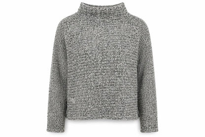 Topshop Womens Grey Roll Neck Acrylic Pullover Jumper Size 8