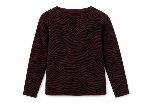 Marks & Spencer Womens Purple Scoop Neck Geometric Acrylic Pullover Jumper Size 12