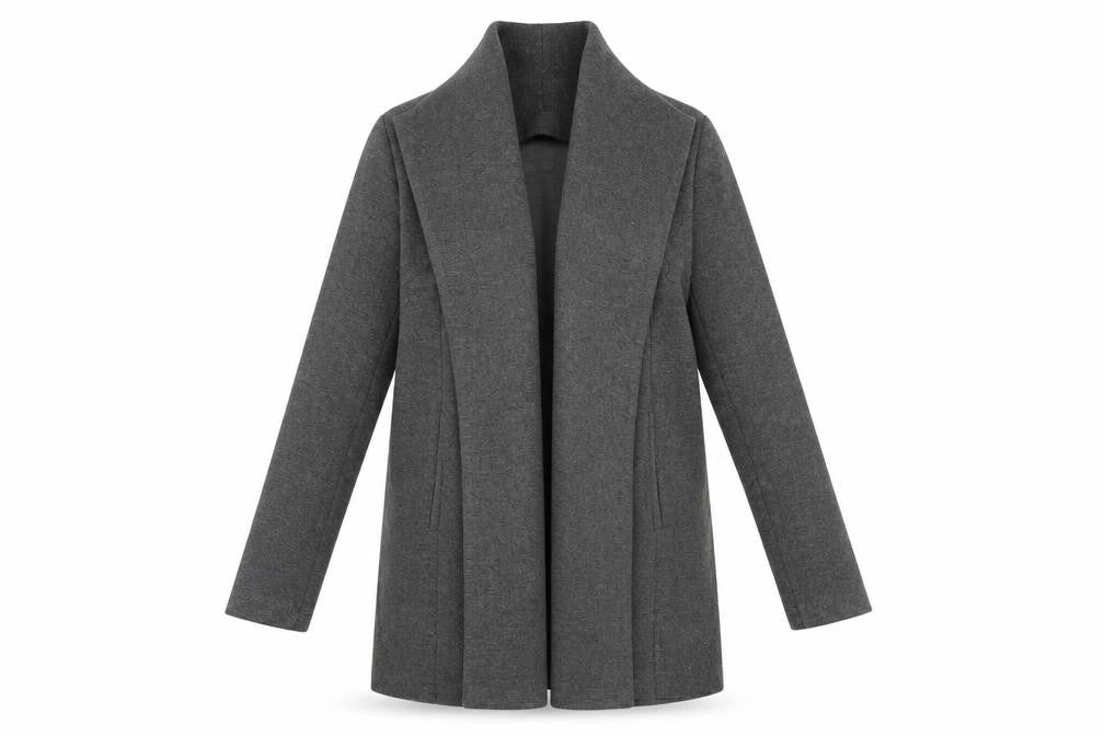 Apricot Womens Grey Overcoat Coat Size 8