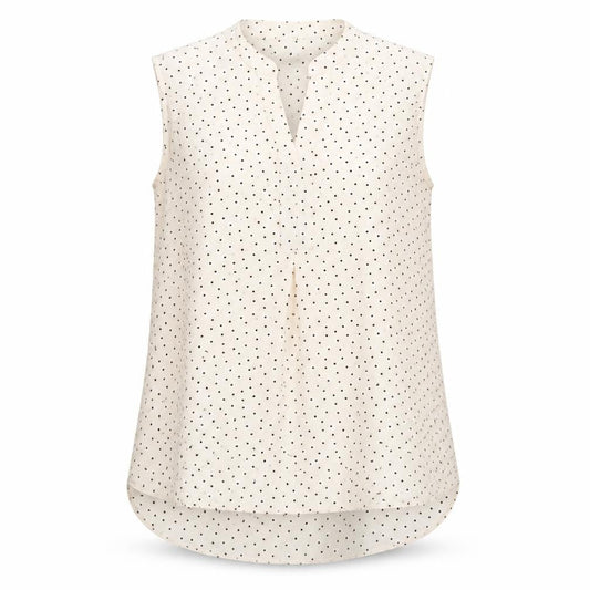 Dorothy Perkins Womens Pink Geometric Polyester Tunic Blouse Size 14 V-Neck