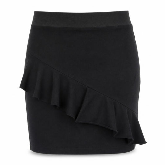 OVS Womens Black Cotton Straight & Pencil Skirt Size 24 in