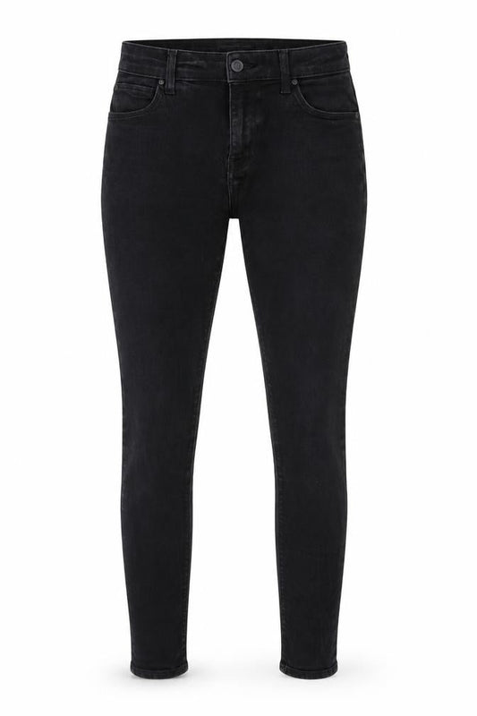 ASOS Womens Black Cotton Skinny Jeans Size 29 in L32 in Regular Zip