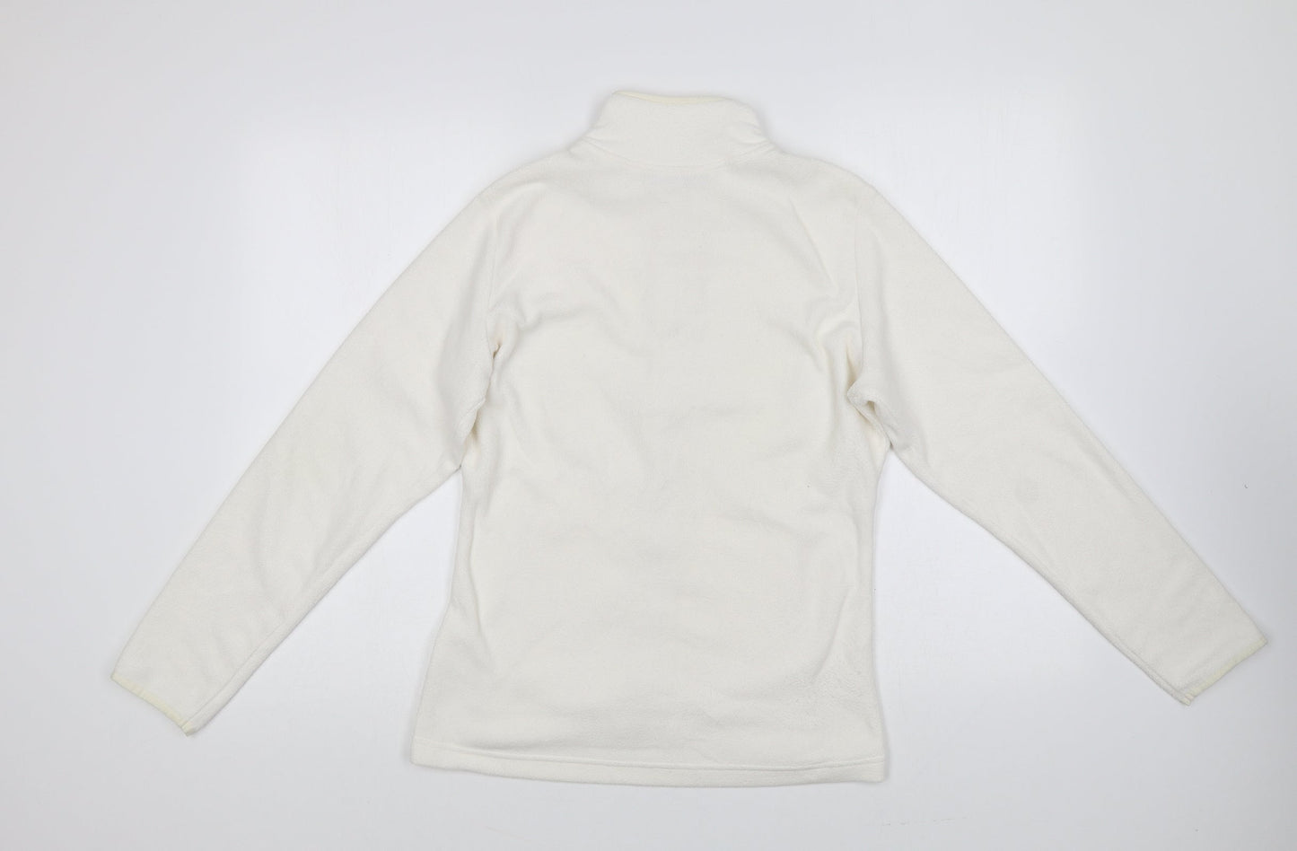 Marks & Spencer Womens Ivory Jacket Size 8 Zip