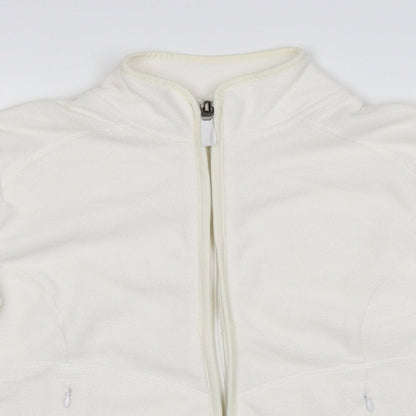 Marks & Spencer Womens Ivory Jacket Size 8 Zip