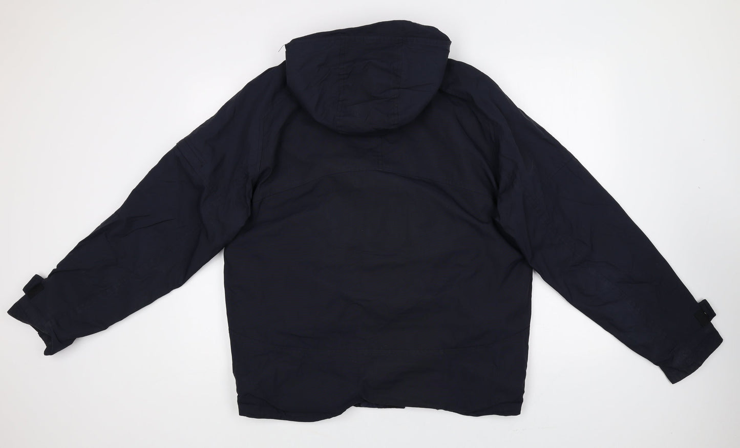 NEXT Mens Blue Rain Coat Coat Size M Zip