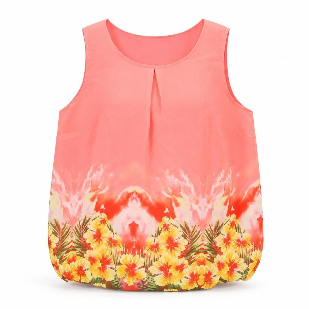 Wallis Womens Pink Polyester Basic Tank Size S Round Neck