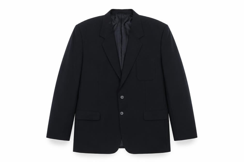 Jolliman Mens Blue Polyester Jacket Blazer Size 46