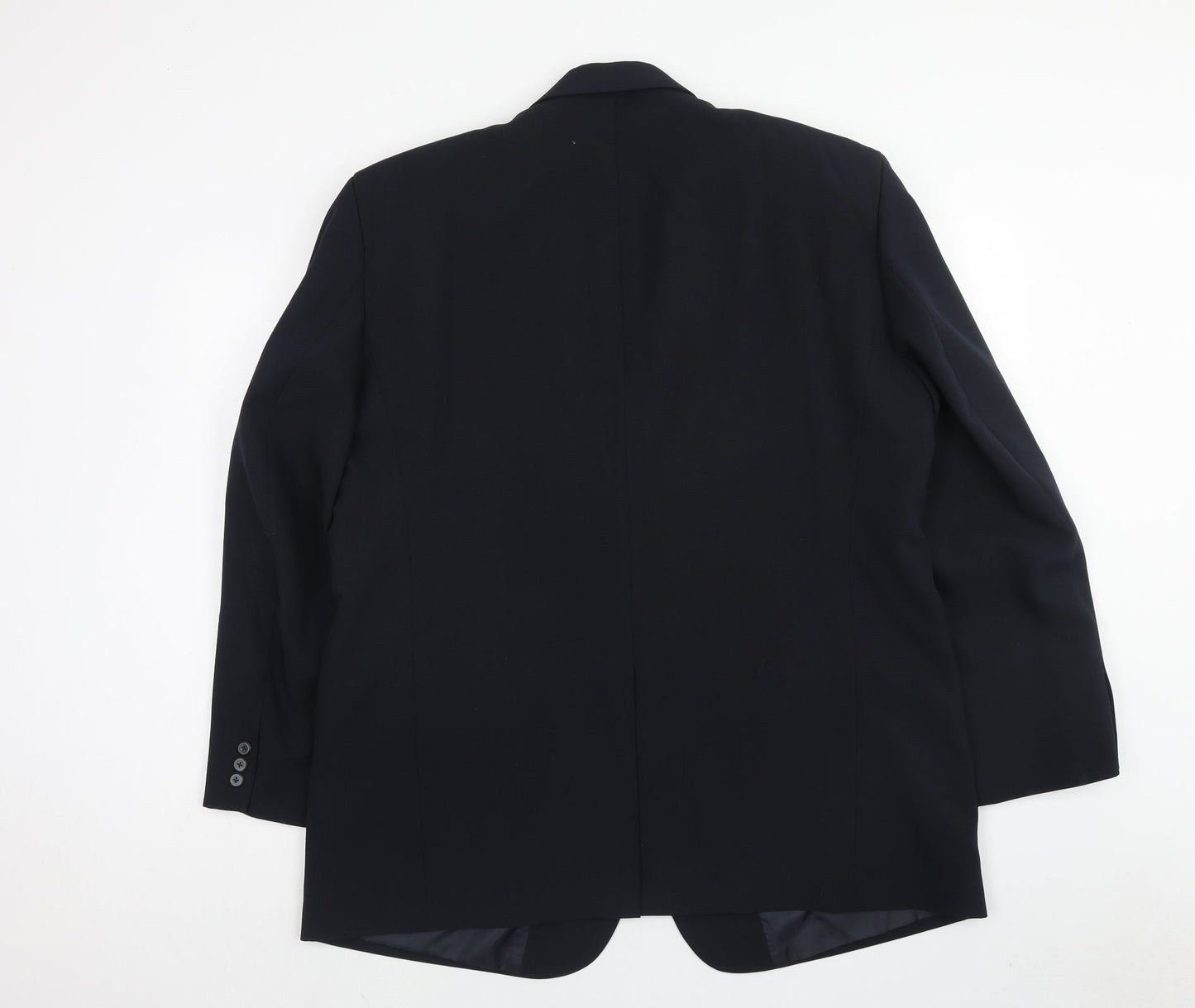 Jolliman Mens Blue Polyester Jacket Blazer Size 46