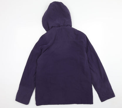 EWM Womens Purple Jacket Size 12 Zip