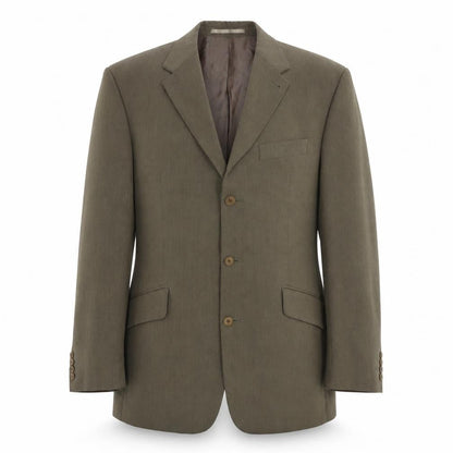 Next Mens Brown Polyester Jacket Blazer Size 42
