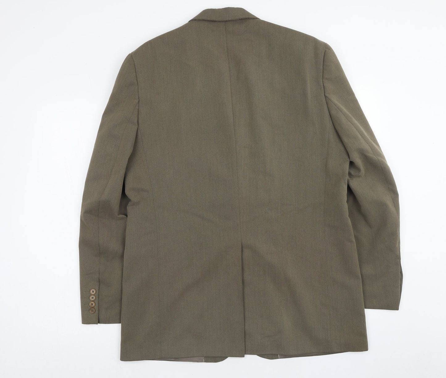 NEXT Mens Brown Polyester Jacket Blazer Size 42