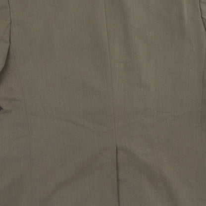 Next Mens Brown Polyester Jacket Blazer Size 42