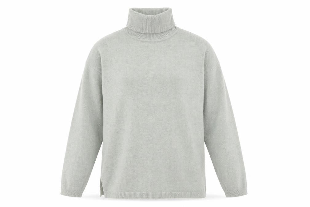 Primark Womens Green Roll Neck Polyester Pullover Jumper Size 6