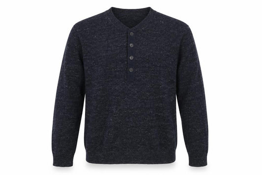 Gap Mens Blue V-Neck Cotton Pullover Jumper Size S