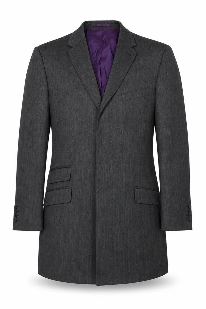 Paul Costelloe Mens Grey Polyester Jacket Blazer Size 40