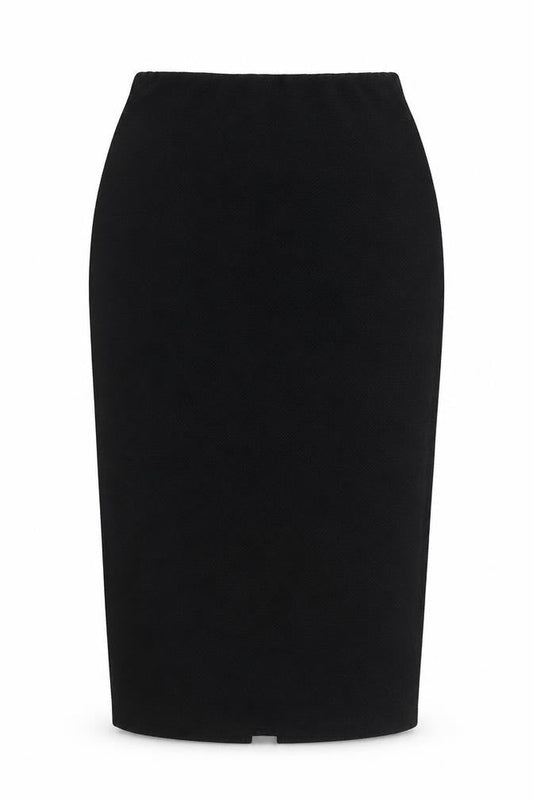 Papaya Womens Black Polyester Straight & Pencil Skirt Size 8