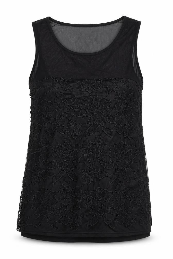 QED London Womens Black Polyester Shift Size M Scoop Neck Pullover