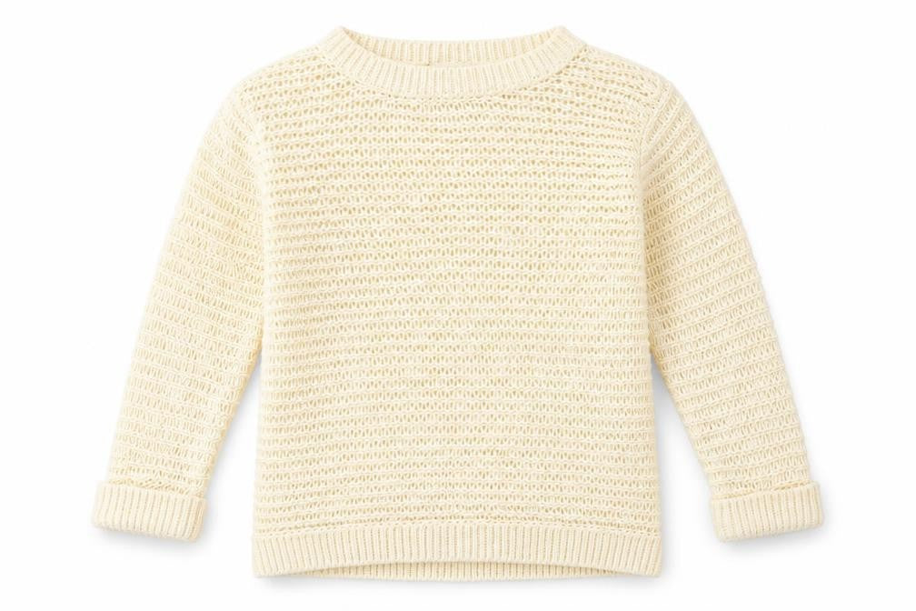 George Womens Yellow Round Neck Acrylic Pullover Jumper Size 10