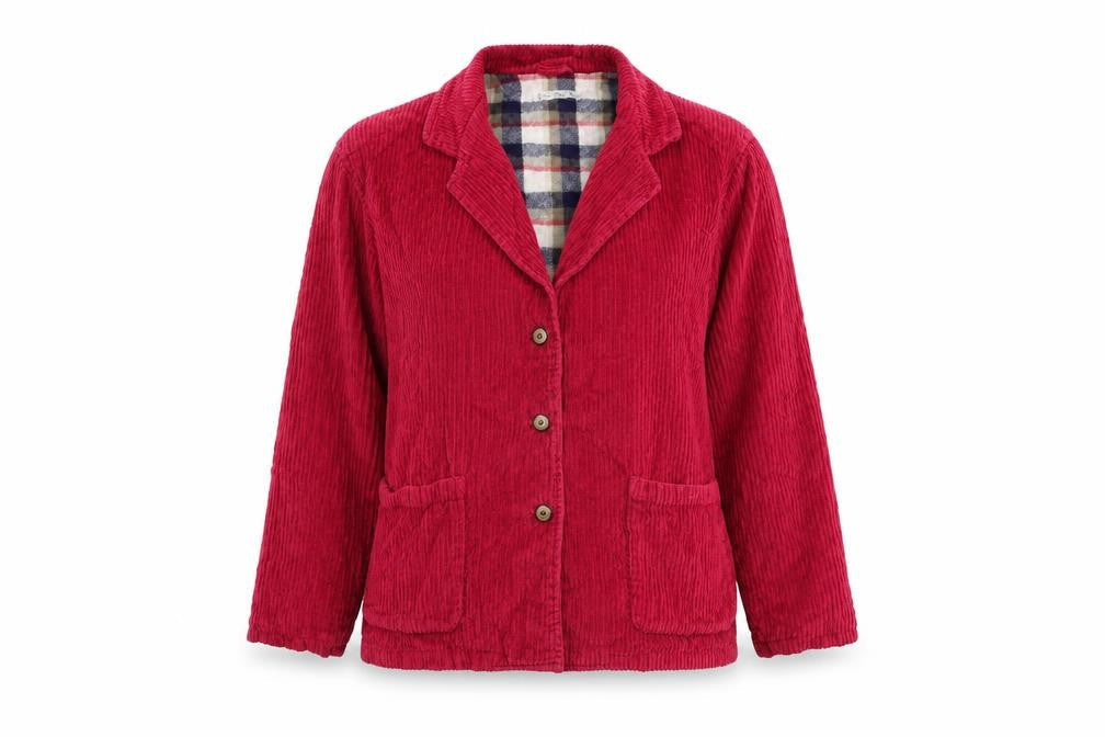 Two Plus One Womens Pink Jacket Size 14 Button