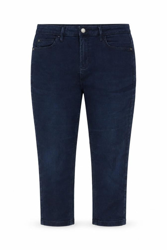 Marks & Spencer Womens Blue Cotton Skinny Jeans Size 12 Regular Tie