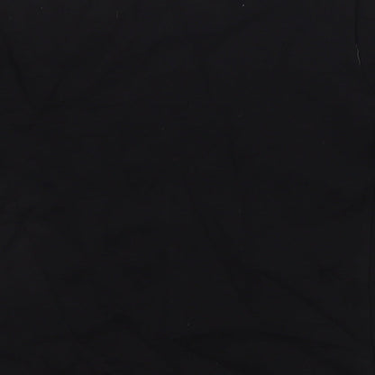 Baukjen Womens Black Viscose Basic T-Shirt Size 12 Square Neck