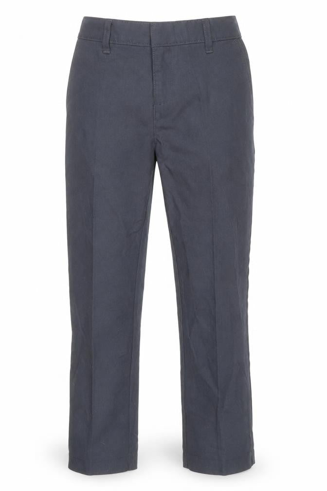 Marks & Spencer Boys Blue Polyester Dress Pants Trousers Size 7-8 Years Regular Zip