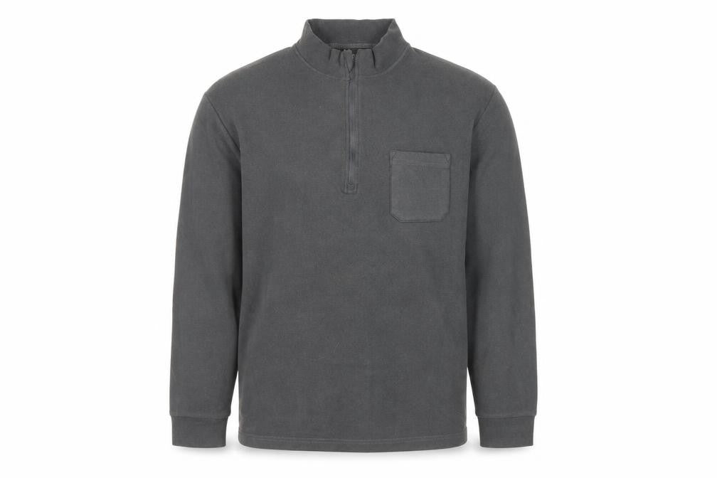 Preworn Mens Grey Polyester Pullover Sweatshirt Size L