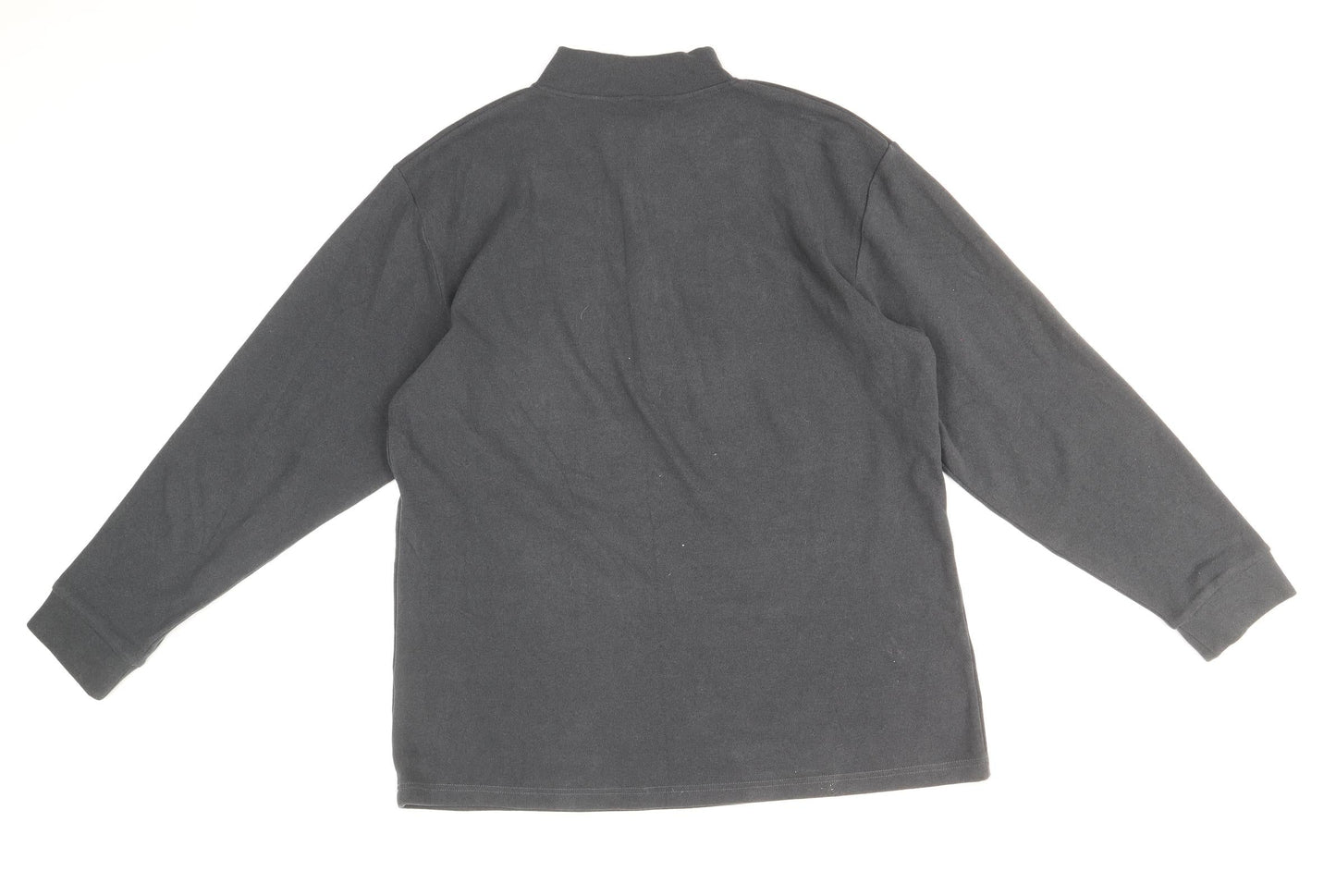 Preworn Mens Grey Polyester Pullover Sweatshirt Size L