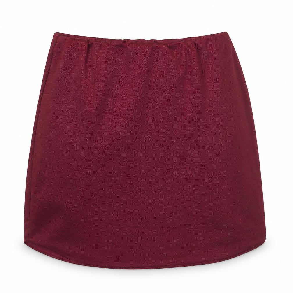 ASOS Womens Red Polyester Mini Skirt Size 10