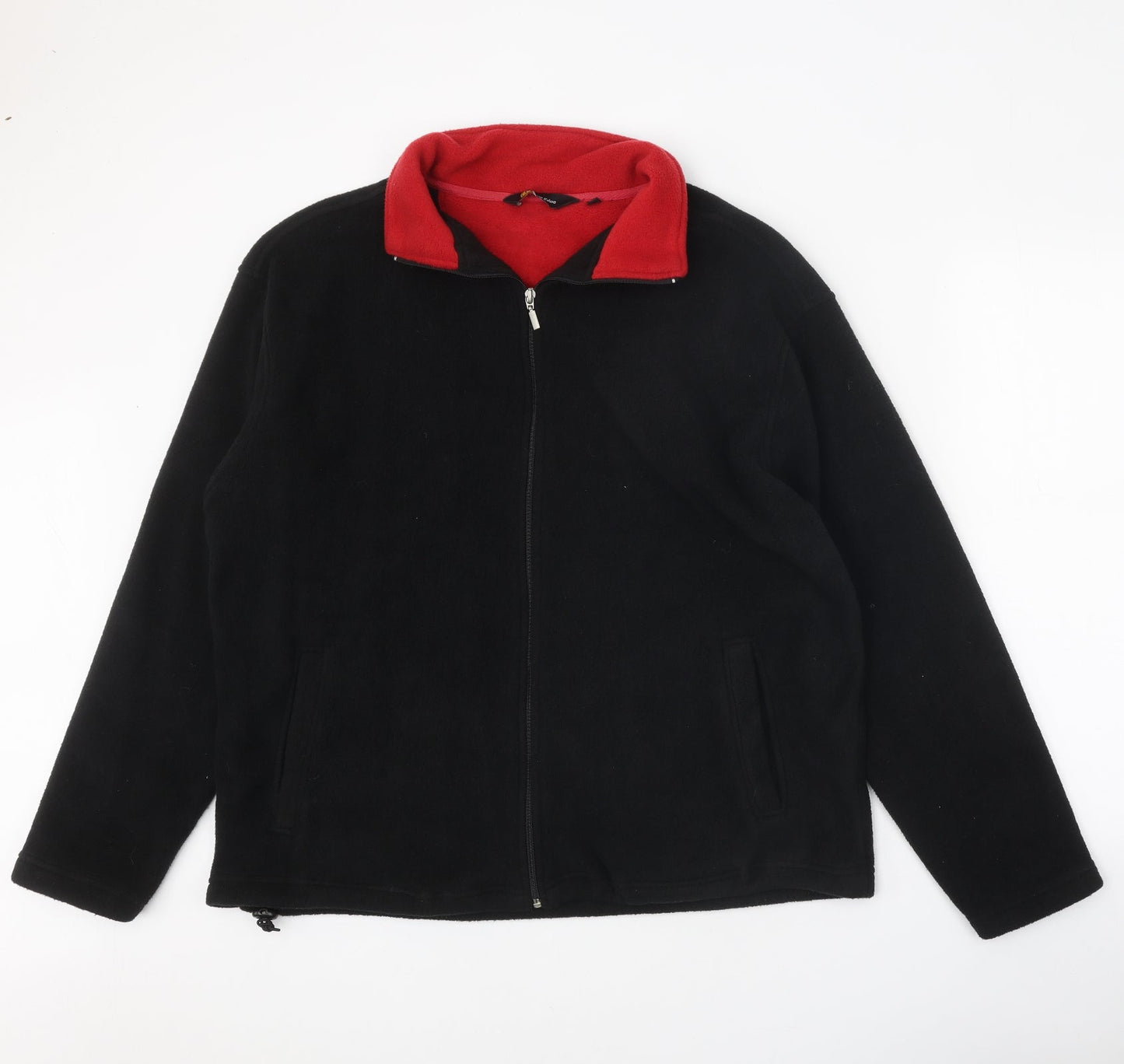 Cutting Edge Mens Black Jacket Size L Zip