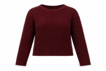 Select Womens Red Roll Neck Acrylic Pullover Jumper Size 14