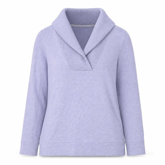 Merona Womens Purple Cotton Pullover Sweatshirt Size S Pullover