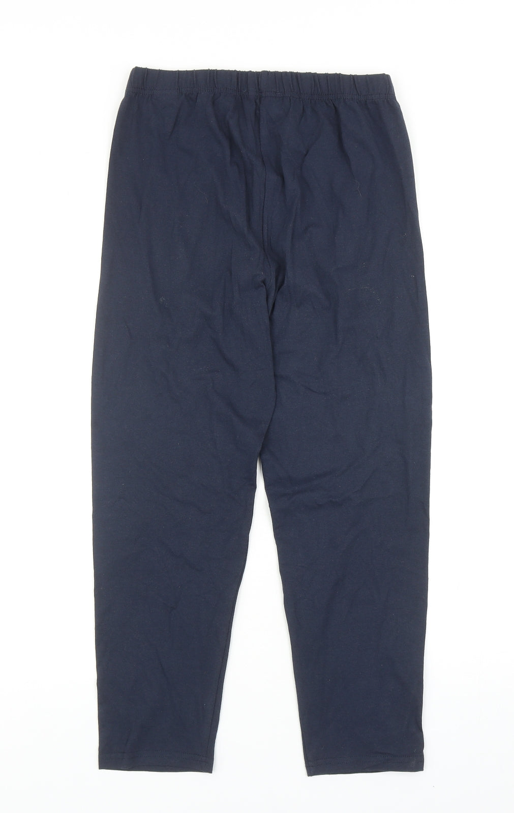 Afibel Womens Blue Cotton Jogger Trousers Size 8 Regular