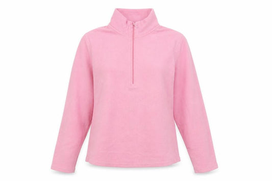 Gap Womens Pink Polyester Pullover Sweatshirt Size M Zip