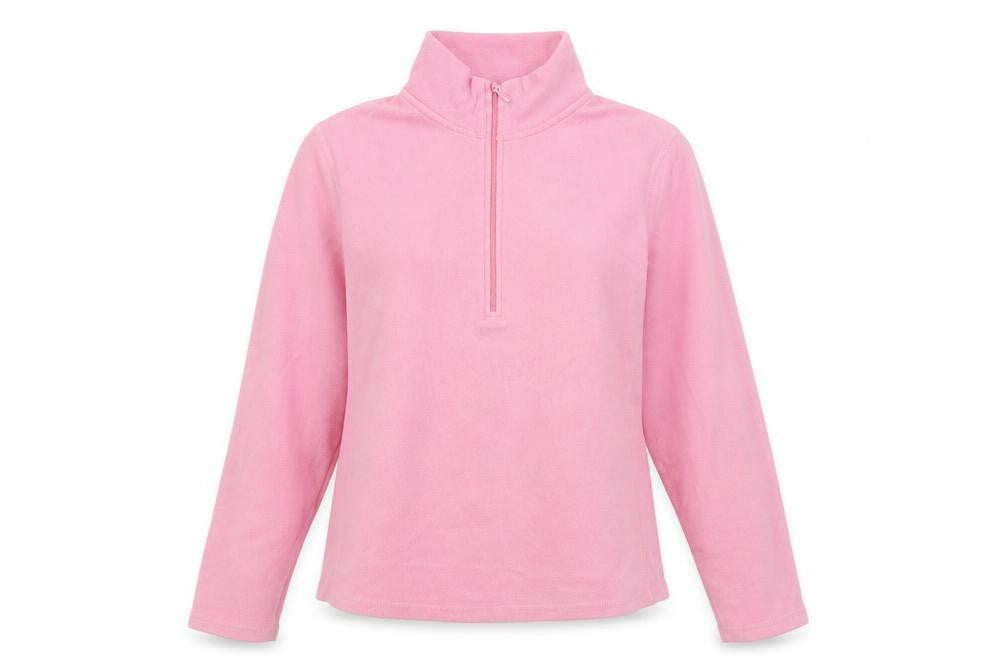 Gap Womens Pink Polyester Pullover Sweatshirt Size M Zip