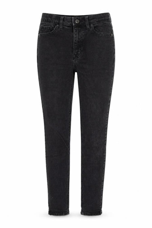Topshop Womens Blue Cotton Skinny Jeans Size 26 in L32 in Regular Zip