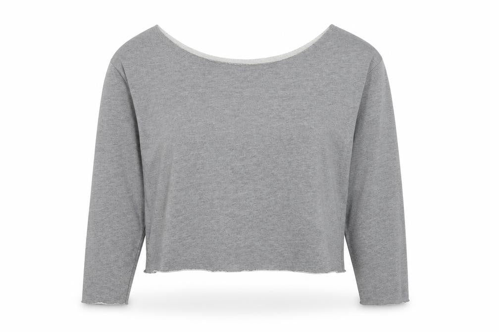 ASOS Womens Grey Cotton Pullover Sweatshirt Size 8 Pullover