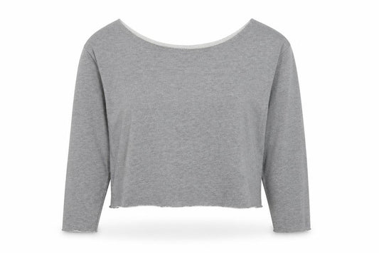 ASOS Womens Grey Cotton Pullover Sweatshirt Size 8 Pullover