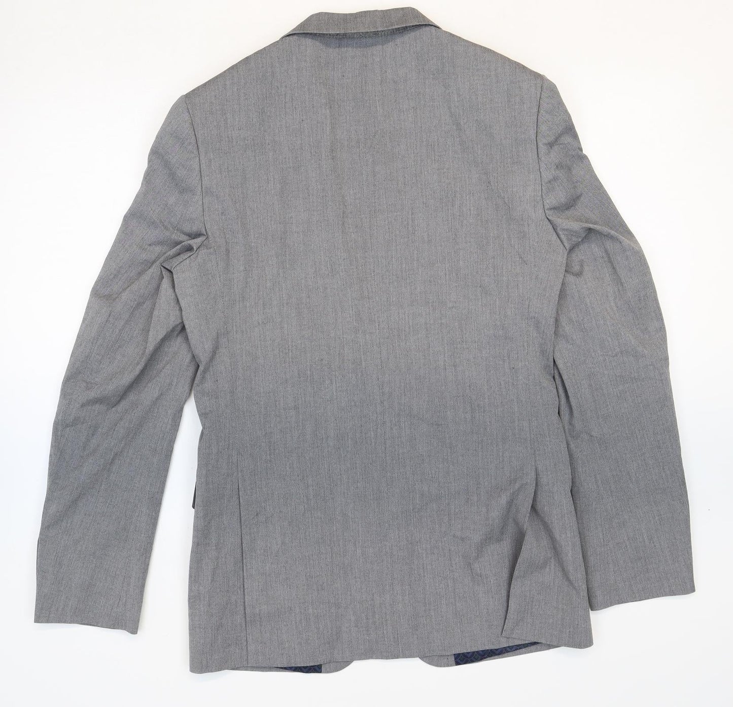 Marks and Spencer Mens Green Polyester Jacket Blazer Size 36