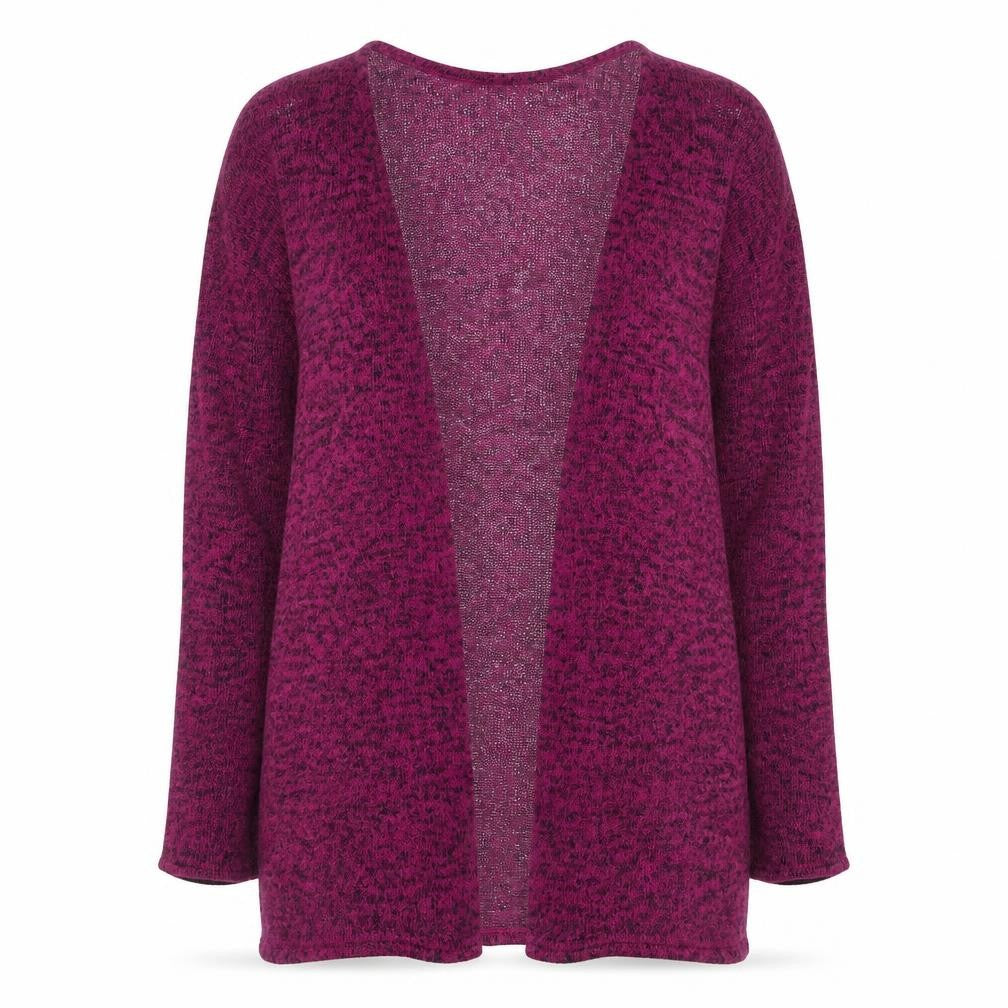 Divided Womens Purple V-Neck Viscose Cardigan Jumper Size XS