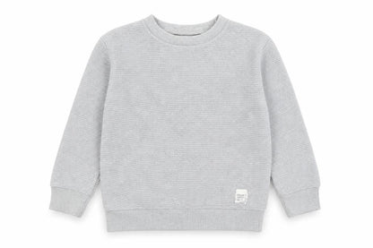 Zara Boys Grey Cotton Pullover Sweatshirt Size 6 Years Pullover