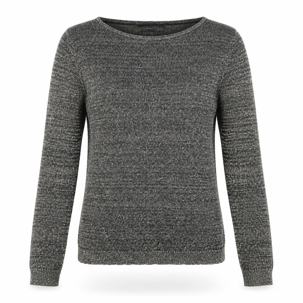 Limited Collection Womens Gold Round Neck Acrylic Pullover Jumper Size 10