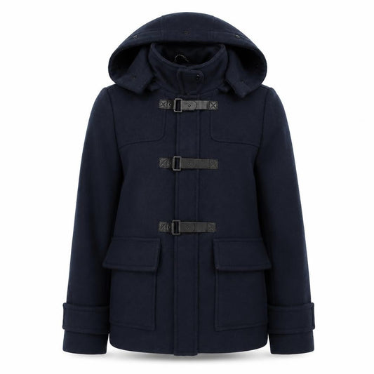 Vero Moda Womens Blue Pea Coat Coat Size S Zip