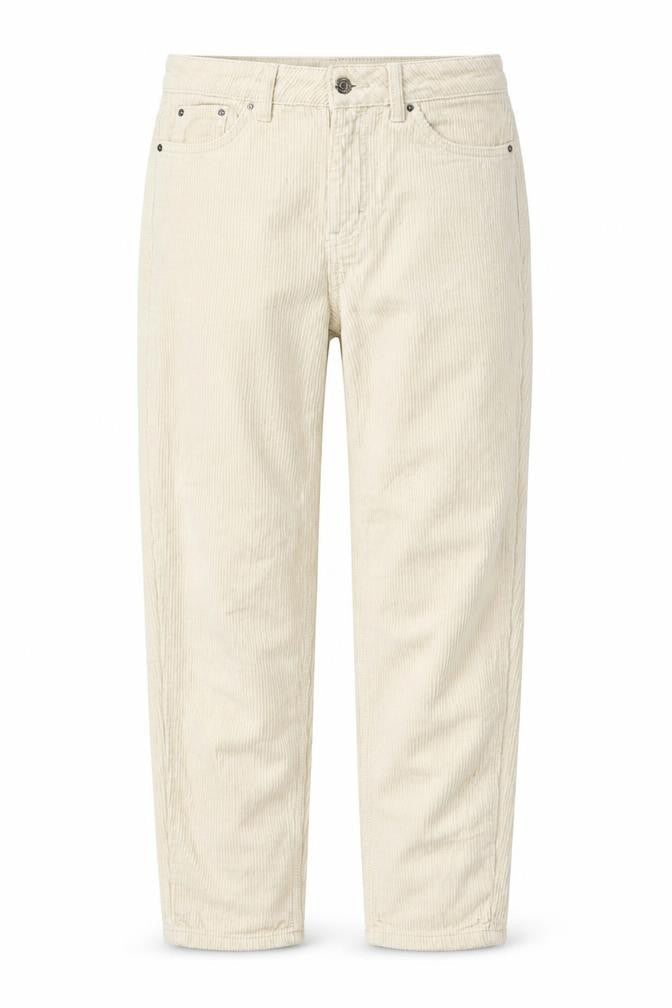 Topshop Womens Beige Cotton Trousers Size 25 in L28 in Regular Zip
