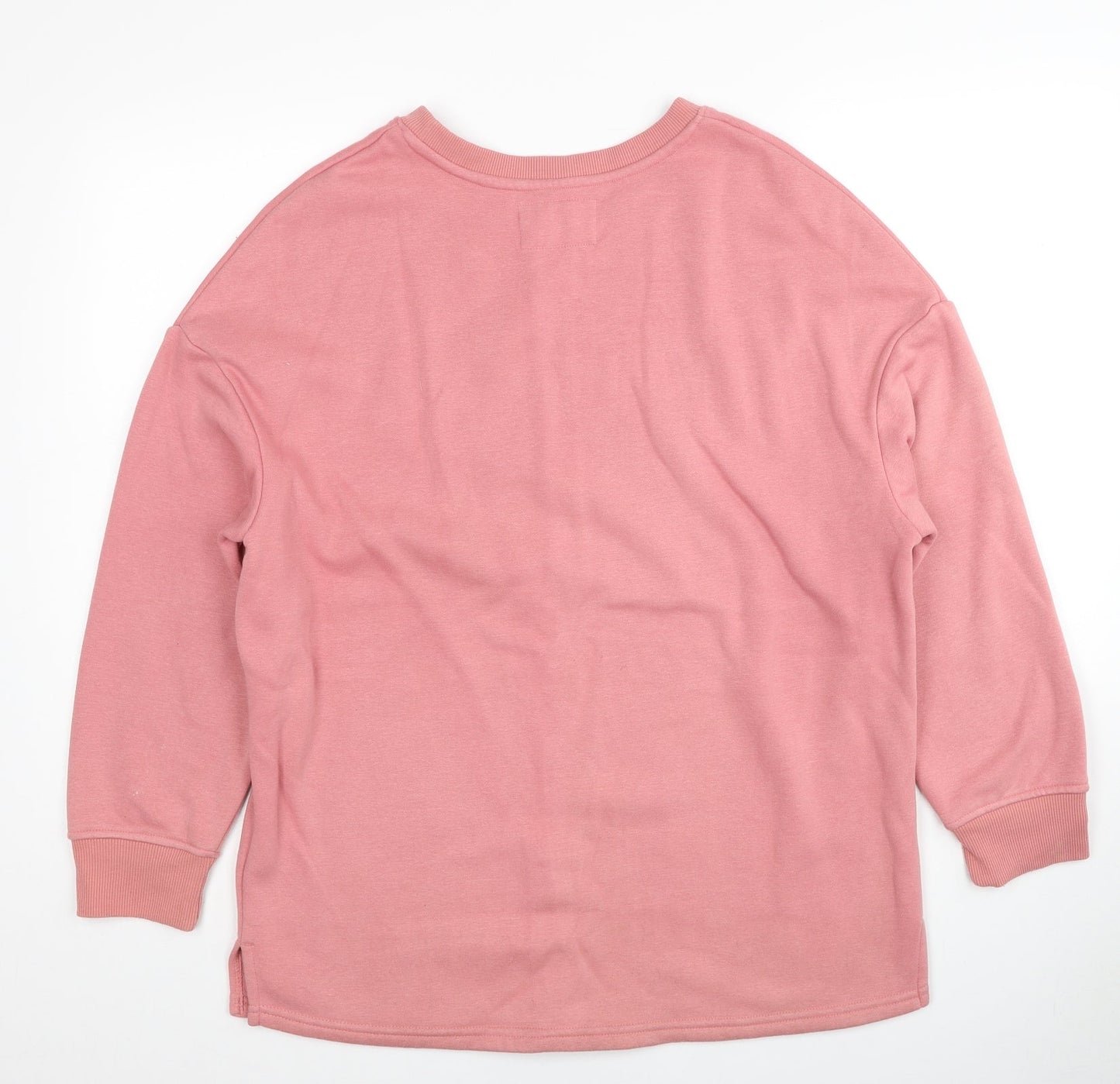 F&F Womens Pink Polyester Pullover Sweatshirt Size 8 Pullover