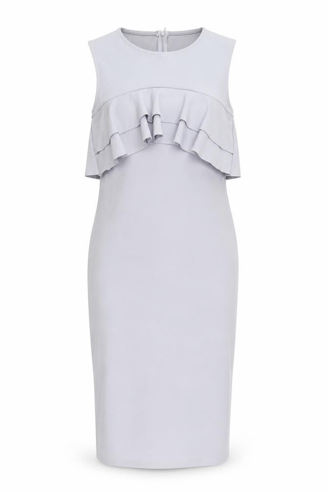 Missguided Womens Purple Polyester Bodycon Size 10 Scoop Neck Zip