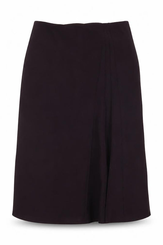Marks & Spencer Womens Purple Polyester Swing Skirt Size 14