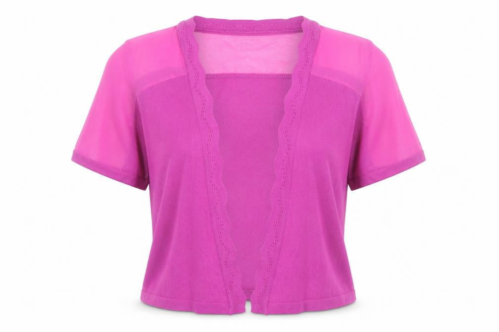 Per Una Womens Purple V-Neck Viscose Cardigan Jumper Size 12