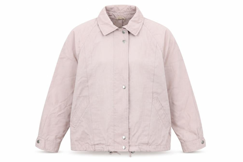 Preworn Womens Pink Jacket Size L Zip