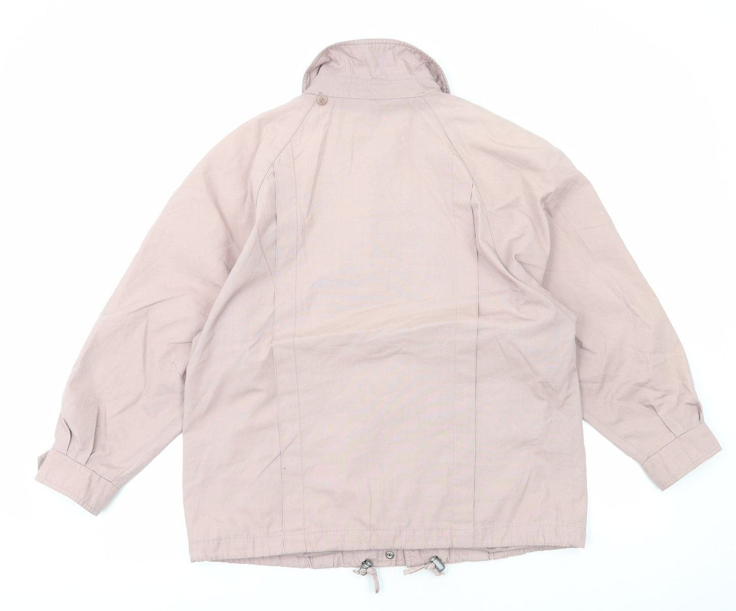 Preworn Womens Pink Jacket Size L Zip